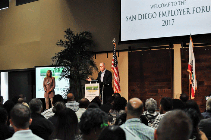 Governor Jerry Brown at CALPIA Employer Forum