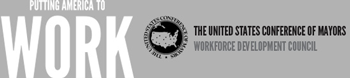 US Conference of Mayors Workforce Development Council logo