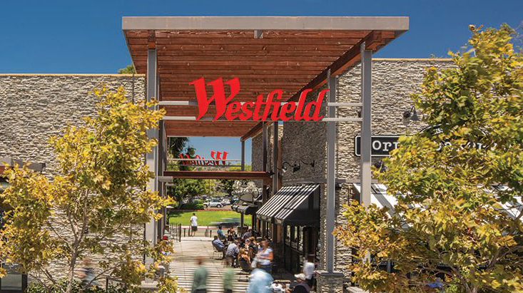 Westfield Mission Valley sign and entrance