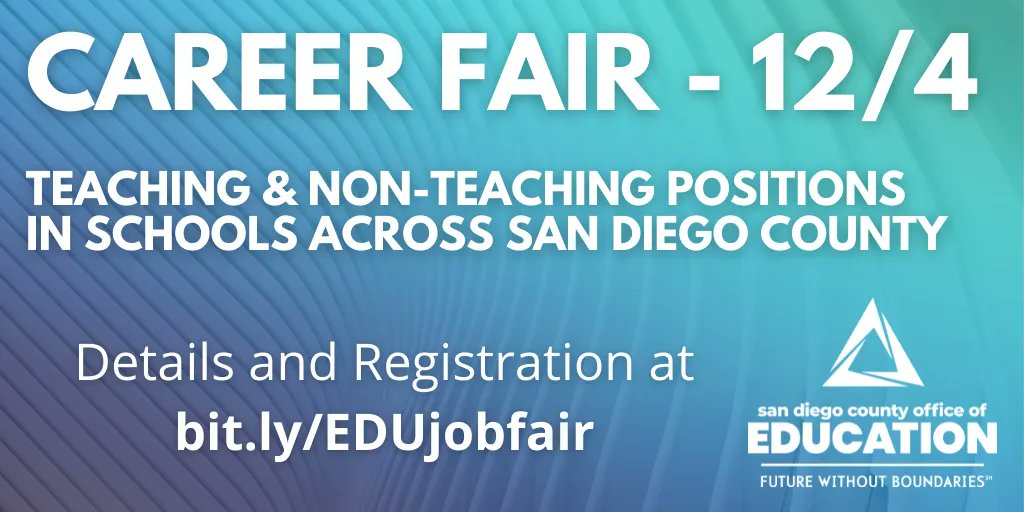 Careers in Education Job Fair San Diego Workforce Partnership